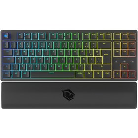 Resim Pusat Rapid Pro TKL Monster Tactile Red Switch 80M Tıklama Kablolu Mekanik RGB Oyuncu Klavyesi-Siyah 