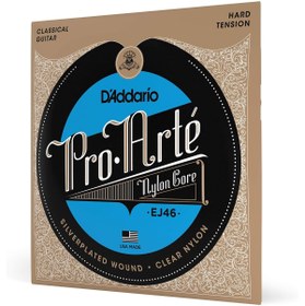 Resim AyrStore Daddario Ej46 Klasik Gitar Tel Seti, Pro-Arte, Silverplated Woun 