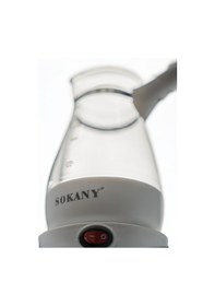 Resim Sokany YLW-607 600 W Cam Elektrikli Türk Kahvesi Makinesi 