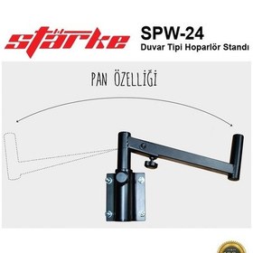 Resim Starke Spw-24 Duvar Tipi Hoparlör Standı 