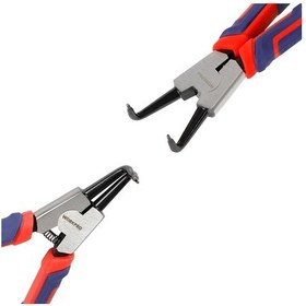 Resim Workpro Wp231151 180mm Cr-v Eğri Uçlu Yaylı Profesyonel Dış Segman Pensesi 