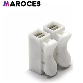 Resim Klemens 2Li Basmalı Beyaz İkili Klemens 10 Adet 