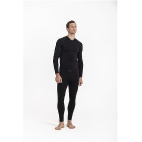 Resim Oıl Company Termal İçlik Üst Uzun kol V Yaka Unisex Pp Seamless Ocp006 001 