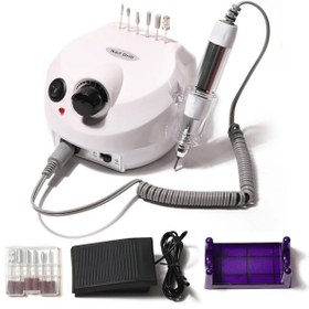 Resim SİNKA Elektrikli Profesyonel Freze Tırnak Törpü Manikür Pedikür Makinesi Nail 85W 35000 RPM 