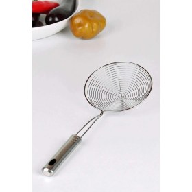 Resim Çelik Yağ Kevgiri Palanmaz Kızartma Kevgiri 16CM 