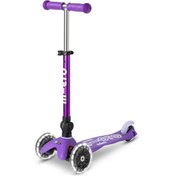 Resim Mini Micro Deluxe Foldable Led Purple Çocuk Scooter Mcr.mmd199 