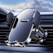 Resim 1 adet Ayarlanabilir Araba Telefon Tutucu - 360° Dönebilen, Sallanmayan Hava Çıkışı Telefon Tutucu, Dayanıklı ABS Malzemesi, Çoğu Araba Modeline Uygun, Navigasyon ve Eller Serbest Kullanım için Mükemmel, Navigasyon Sabitleme | Şık Tutuş | Güvenli Tutuş, Araba Telefon Tutucu 