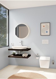 Resim VitrA Base 400 A44123 Tuvalet Kağıtlığı, Krom 