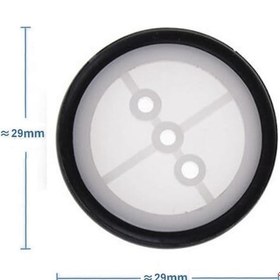Resim 29mm Rubber Tekerlek 