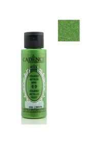 Resim Cadence Diamond Metalik Boya 686 Çimen 70ml Karışık 