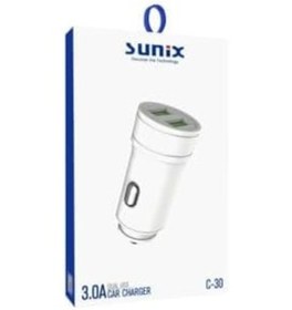 Resim 3.0a Çift Usb Port Araç İçi Telefon Şarjı C-30 