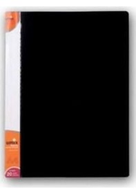 Resim Umix Sunum Dosyası Basic 20 Lİ A4 Siyah U1142P 
