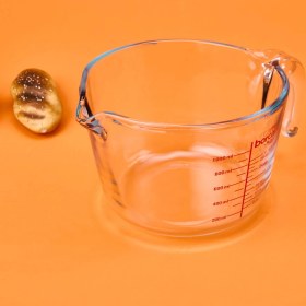 Resim Borcam Ölçü Kabı - Şeffaf - 1 Lt 