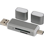 Resim H82 Usb-C / Typ-C-Usb 3.0 Mikro USB Bağlantı Noktaları Otg Sd / Tf Kart Okuyucu (Yurt Dışından) 