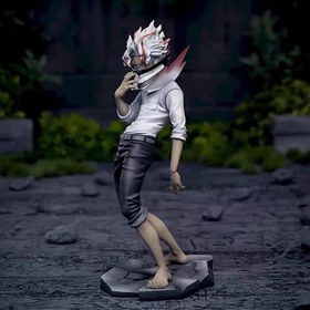 Resim Anime baş kahramanı figürü, iki boyutlu sevimli model süs, bilgisayar kasa rafı ve masa dekorasyonu için uygun, anime hayranları için tatil partisi hediyesi olarak ideal, 18 yaş ve üzeri için uygundur 