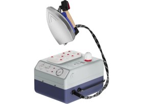 Resim Silter Süper Mini Kazanlı Ütü 2lt SPR/MN 2002 Paslanmaz Çelik ile 1000 W Güç ve 2.5 Bar Buhar 