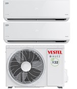 Resim VESTEL Buzz Inverter 244 A++ WIFI 12+12 Klima 24.000 btu 