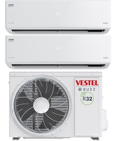Resim VESTEL Buzz Inverter 244 A++ WIFI 12+12 Klima 24.000 btu 