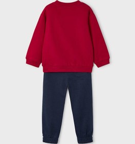 Resim Mayoral Erkek Çocuk Sweatshirt Eşofman Bordo - 5 Yaş 