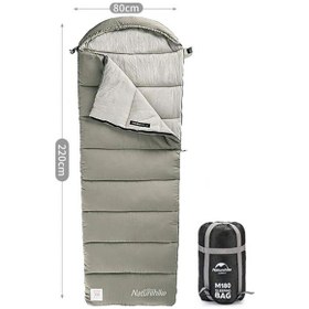 Resim Naturehike M180 Pongee -8 Uyku Tulumu 