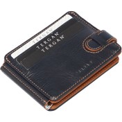 Resim Lacivert Deri Unisex Kredi Kartlık - S1KK00001637-F3U 