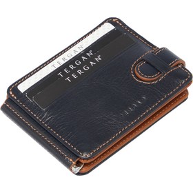 Resim Lacivert Deri Unisex Kredi Kartlık - S1KK00001637-F3U 