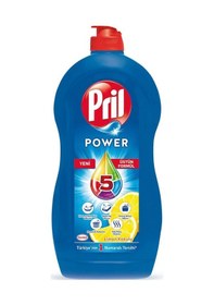 Resim Pril Power Limon Kokulu Sıvı Bulaşık Deterjanı 1500 G 