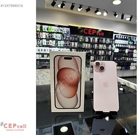 Resim Apple iPhone 15 İkinci El TR | 128 GB | Pembe 