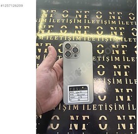 Resim Apple iPhone 15 Pro Max İkinci El TR | 1 TB | Natürel Titanyum 