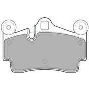 Resim Vw Touareg 4.2 V8 2002-2006 Delphi Arka Fren Balatası 