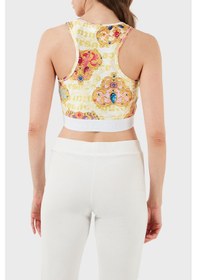 Resim Versace Jeans Couture Bayan Top 76ham227 Js348 G03 Beyaz-gold Beyaz-gold 