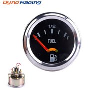 Resim Araba Modifiye Yakıt Göstergesi 2 İnç 52mm 12v Yarış Modifiye Yakıt Göstergesi E-1/2-f 1340 