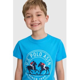 Resim U.s. Polo Assn. Erkek Çocuk Kobalt Tişört 50327036-VR077 