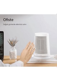 Resim Xiaomi Mijia 600W Masaüstü Seramik Fanlı Isıtıcı 