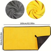 Resim 1 Mikrofiber Araç Temizlik Bezi - Otomobiller, Kamyonlar ve Çeşitli Araç Türleri İçin Uygun 