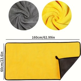 Resim 1 Mikrofiber Araç Temizlik Bezi - Otomobiller, Kamyonlar ve Çeşitli Araç Türleri İçin Uygun 