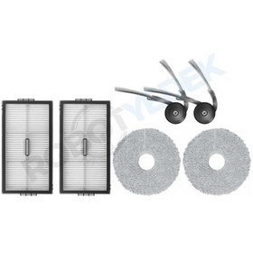 Resim Saros 10r Uyumlu Hepa Filtre Yan Fırça Mop-6 Parça 