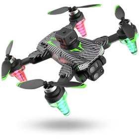 Resim ForWhat Büro Ev Ofis Hediyesi için 23X17X6CM Rgb Işıklı 8K Çift Kameralı Drone 
