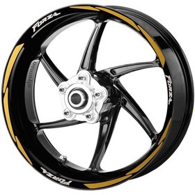 Resim Deeb Honda Forza Jant Şeridi Model S Tüm Renkler 