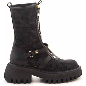 Resim Mocassini Deri Kadın Bot 3389 