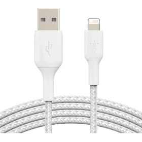 Resim Belkin Örgülü Lightning Kablosu (Iphone, Ipad, Airpods Için Boost Charge Lightning/usb Kablosu) Mfi 