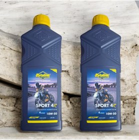 Resim PUTOLINE 2 Adet Sport 4R 10W-50 Motosiklet Yağı 1 LİTRE MOTOR YAĞI 