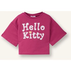 Resim DeFacto Hello Kitty Oversize Tişört Kız Bebek H0674A526SM 