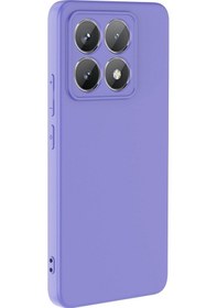 Resim Xiaomi 14t Pro Uyumlu Kılıf Zore Mara Lansman Kapak-koyu Mor Koyu Mor 