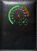 Resim Promosyon Denizi Kilometre 9 Görselli Siyah Ruhsat Kabı 