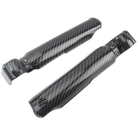 Resim Tongdashop Universal Fit Karbon Fiber Sur Ron Kee Surron Light Bee X/s Elektrikli Bisiklet Ön Çatal Koruyucu 