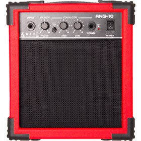 Resim Angel Ang-10-red 10 Watt Elektro Gitar Amfisi - Kırmızı (başlangıç - Çalışma Amfisi) | Dinamik Overdrive Karakteri, Egzersiz Ve Pratik İçin Optimize Çıkış Gücü | Ölçüler: 235 X 155 X 235 Mm 