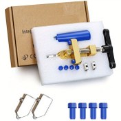 Resim 2'si 1 Arada El Tipi Cam Seramik Fayans Kesme ve Kırma Aleti - Ergonomik Saplı Metal Yapı, Elektriksiz Kullanım, 4 Mavi Yedek Tekerlek ve Metal Klips Dahil - Profesyonel & DIY Kullanım 