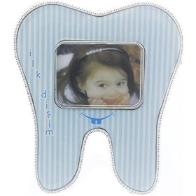 Resim Mutluadim 12 Adet Ilk Dişim Diş Çerçeve Mıknatıs+Ayaklı 