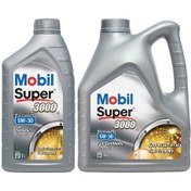 Resim Mobil Super 3000 X1 FE 5W-30 Tam Sentetik Motor Yağı 4 L + 1 L 